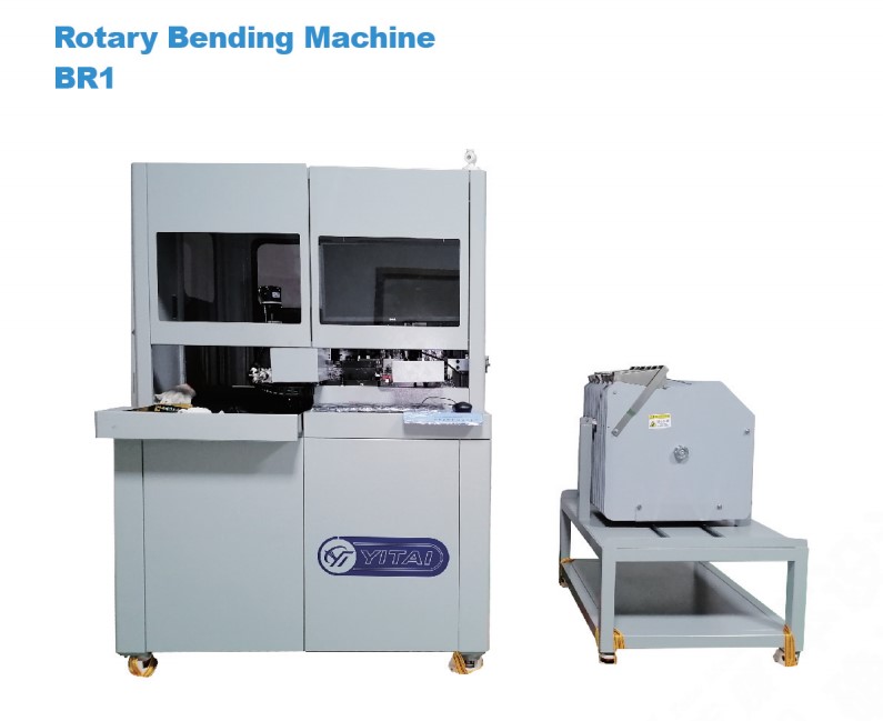 Rotary rule bending machine