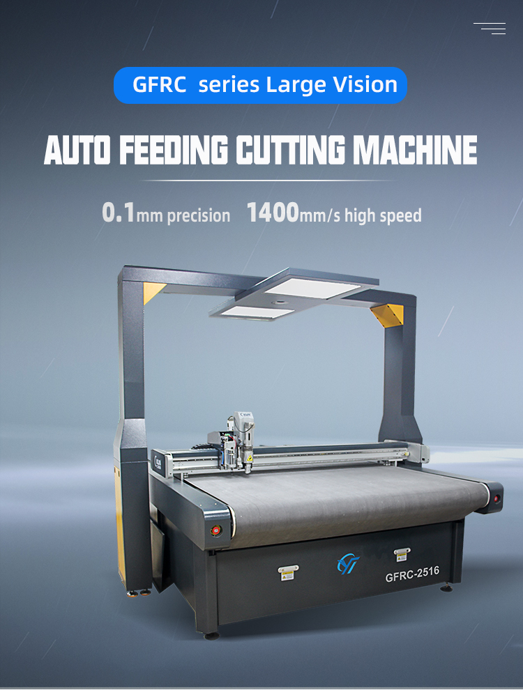 Large Vision Auto Feeding Cutting Machine