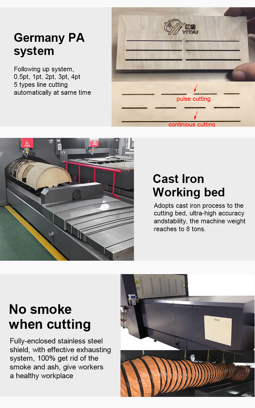 Rotary Die Board Laser Cutting Machine