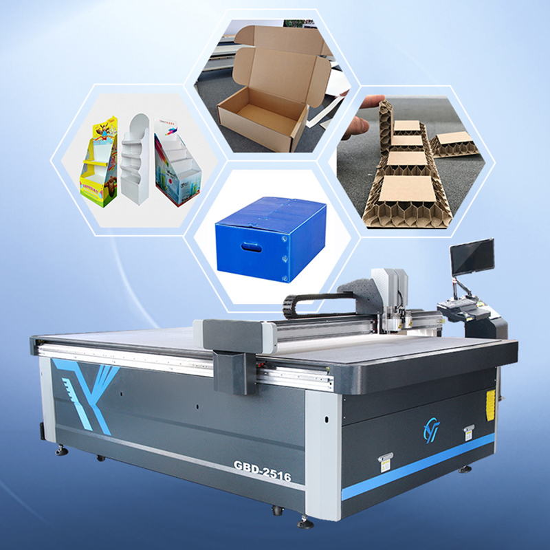 Corrugated Cardboard Board Box Knife Cutting Machine