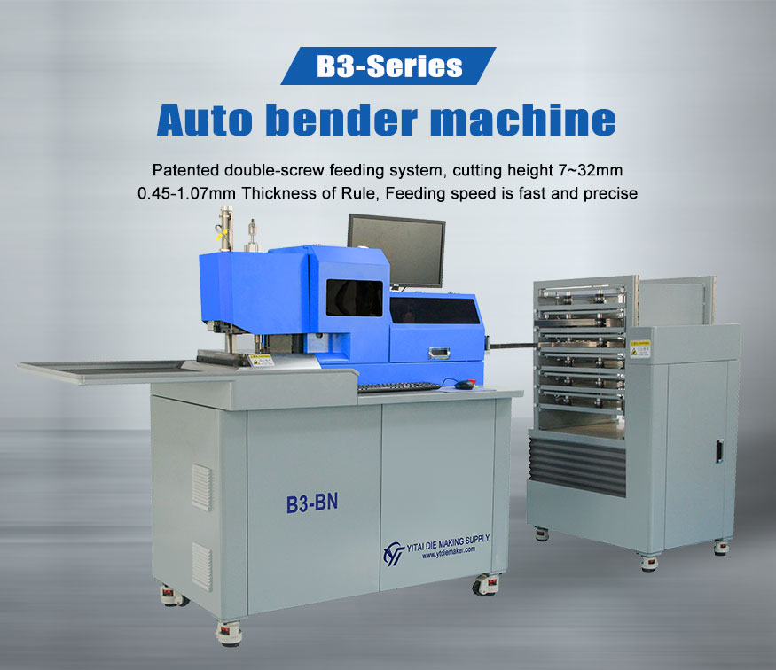 B3-BN Auto Bender Machine for Die Cutting with Broaching Nicking