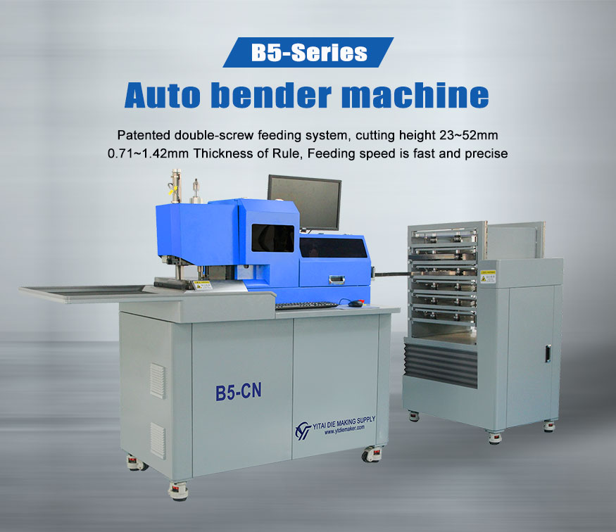Auto Bender Machine For Bending 2pt 3pt 4pt Blade B5-CN