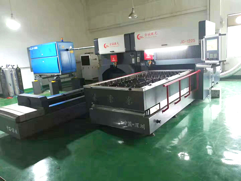 Jincheng laser machine shipment and installation