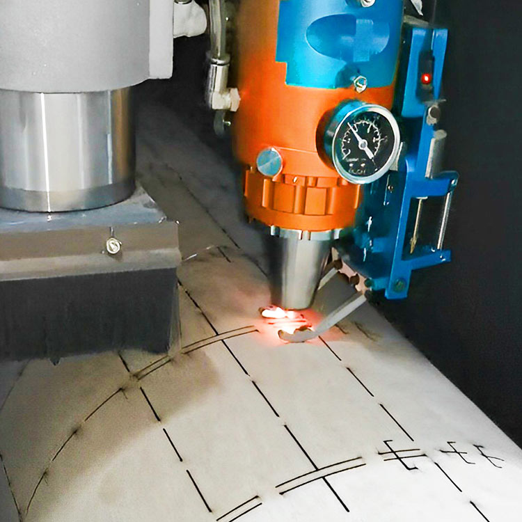 2000Watt CNC Rotary Die Board Laser Cutting Machine