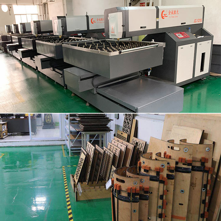 2000W Flat and Rotary Plywood Laser Die Cutting Machine