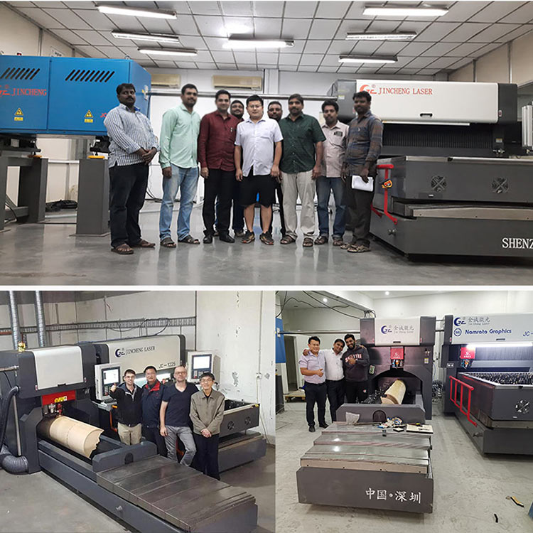 Yitai 1000W Plywood Die Board CO2 Laser Cutting Machine