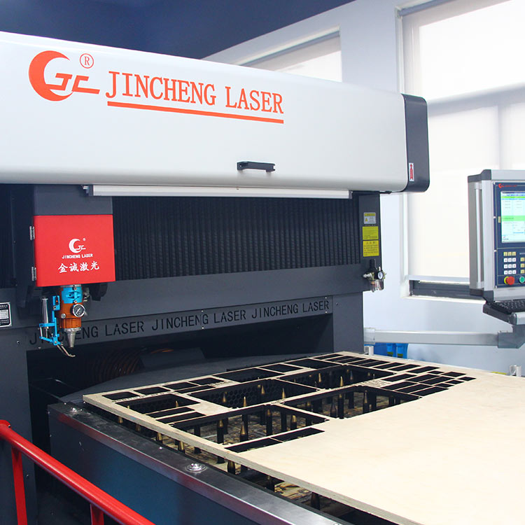 1000W 1500W 2000W Flat Die Board Industrial Wood CNC CO2 Laser Cutting Machine