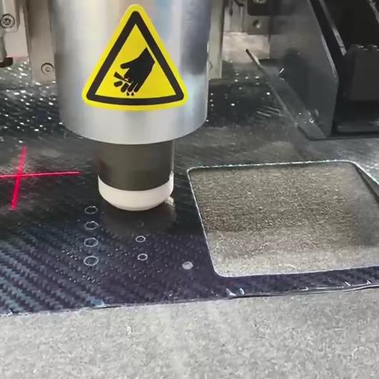 Carbon Fiber Fiberglass Prepregs Cutting Machine