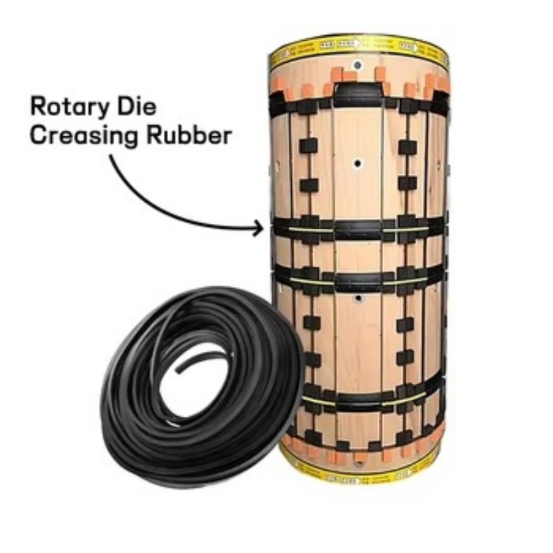 High-Performance Rotary Cylinder Die Creasing Rubber Strip